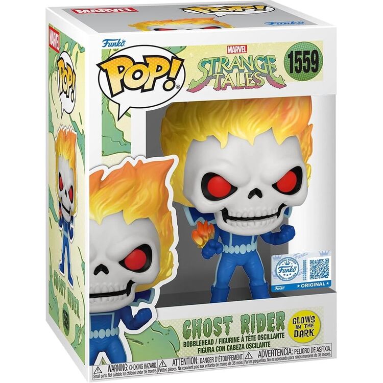 Product Funko Pop! Strange Tales - Ghost Rider (Glows in The Dark) (Special Edition) image