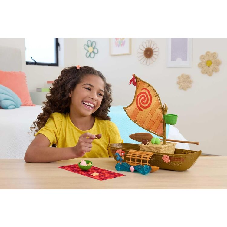 Product Mattel Disney Dolls: Disney Vaiana Fashion Dolls - Disney Vaiana Vaiana's Boat (JLN22) image