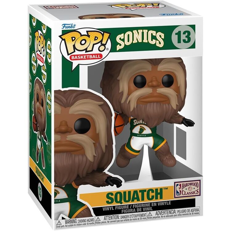Product Φιγούρα Funko Pop! Basketball Mascots: Sonics - Squatch image