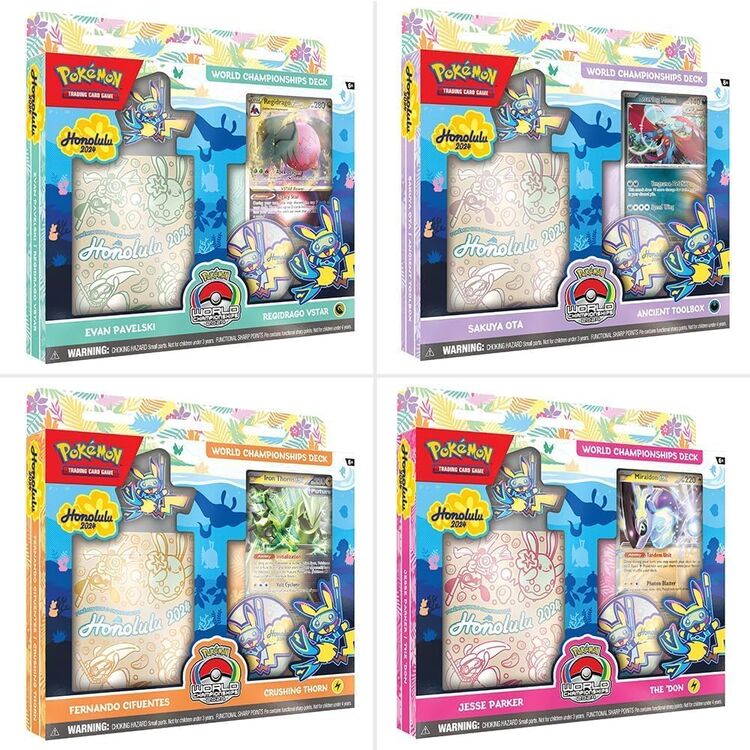Product Pokemon TCG 2024 World Championship Deck 1pc Random Pick image