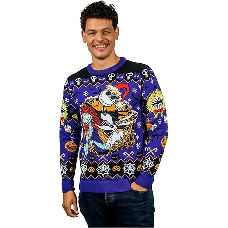 Product Χριστουγεννιάτικο Πουλόβερ Nightmare Before Christmas: Jack and Sally Christmas Jumper image