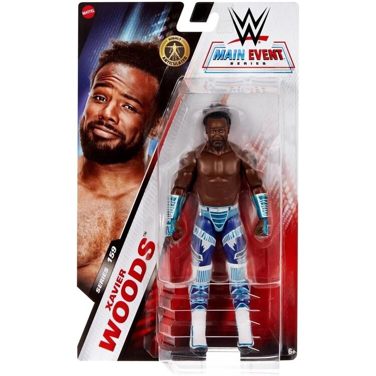 Product Φιγούρα Δράσης Mattel WWE®: Main Event Series -  Xavier Woods (JGD47) image
