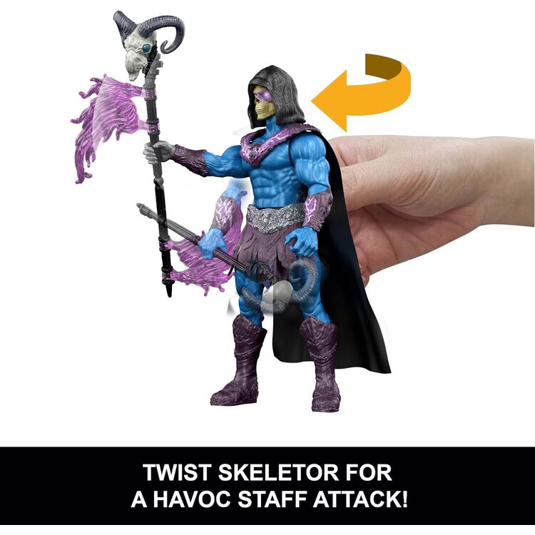 Product Φιγούρα Δράσης Mattel: Masters Of The Universe - Havoc Staff Attack - Skeletor Action Figure (JKJ00) image
