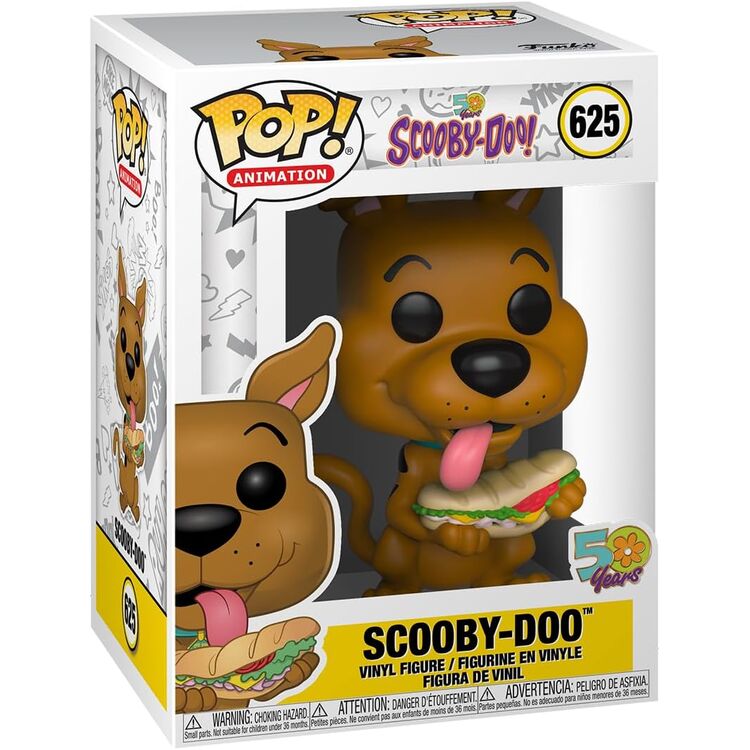 Product Φιγούρα Funko Pop! Scooby-Doo 50th Anniversary - Scooby-Doo (with Sandwich) image