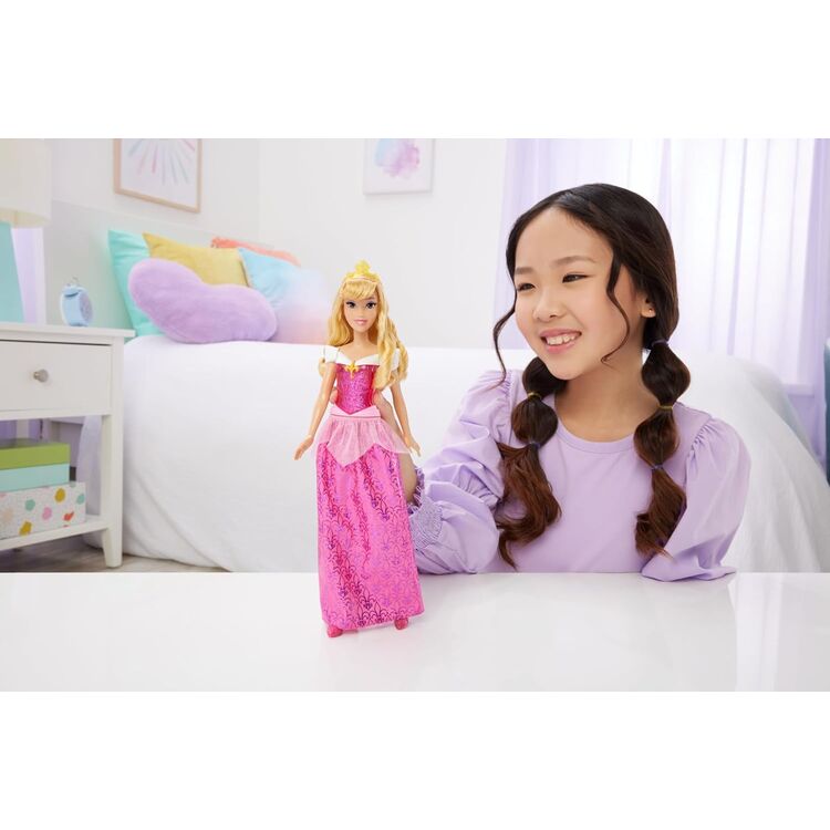 Product Mattel Disney: Princess - Aurora Sleeping Beauty Posable Fashion Doll (HLW09) image