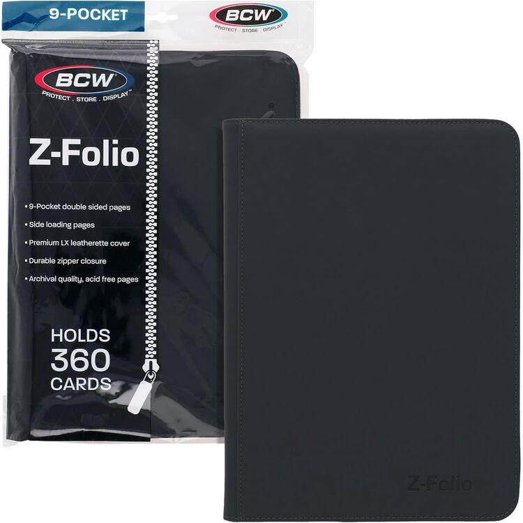 Product Άλμπουμ Καρτών Z-Folio 9-Pocket LX Album Black image