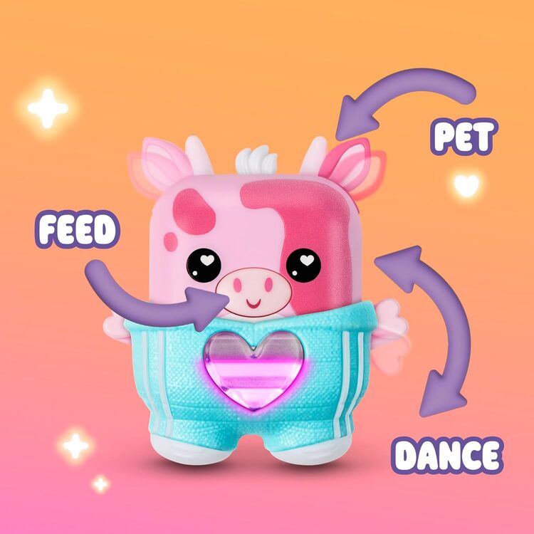 Product Μπρελόκ Μινιατούρα Hasbro Nano-Mals: Mootilda - Strawberry Cow (G2212) image