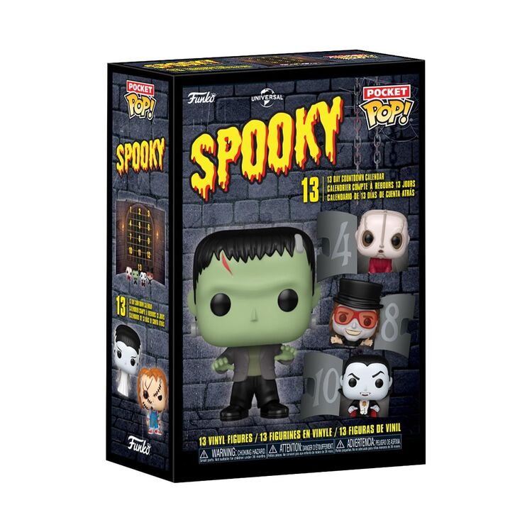 Product Ημερολόγιο Αντίστροφης Μέτρησης Funko Pocket Pop! Spooky - 13 Day Countdown Calendar image