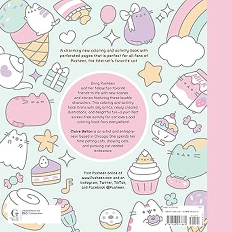 Product Βιβλίο Ζωγραφικής Coloring Cuteness: A Pusheen Coloring & Activity Book image