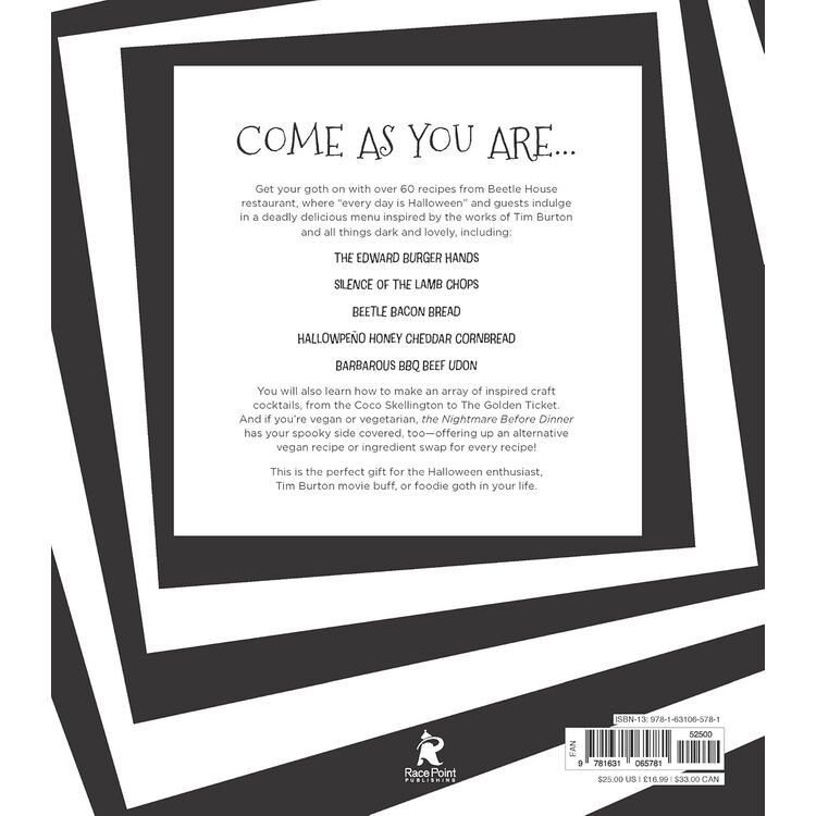 Product The Nightmare Before Dinner: Recipes to Die For: The Beetle House Cookbook image