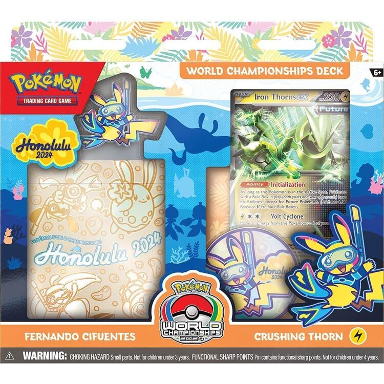 Product Pokemon TCG 2024 World Championship Deck 1pc Random Pick image