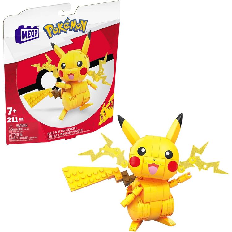 Product Pokemon Mega Construx Wonder Builders Construction Set Pikachu image