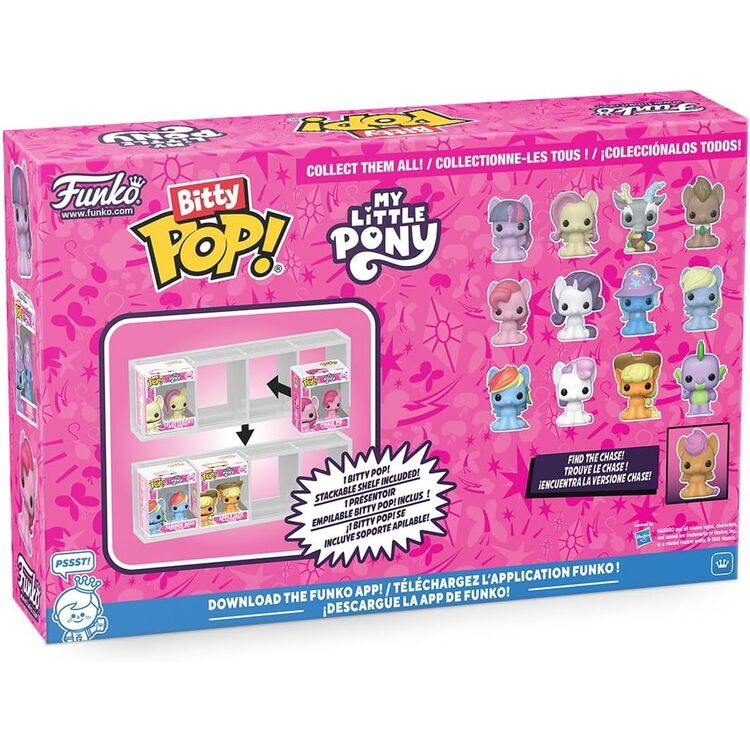 Product Φιγούρες Funko Bitty Pop! 4-Pack: My Little Pony - Pinkie Pie, Rarity, Trixie, Derpy image