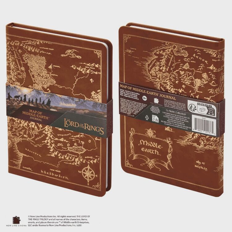 Product Σημειωματάριο Lord Of The Rings Middle Earth Notebook image