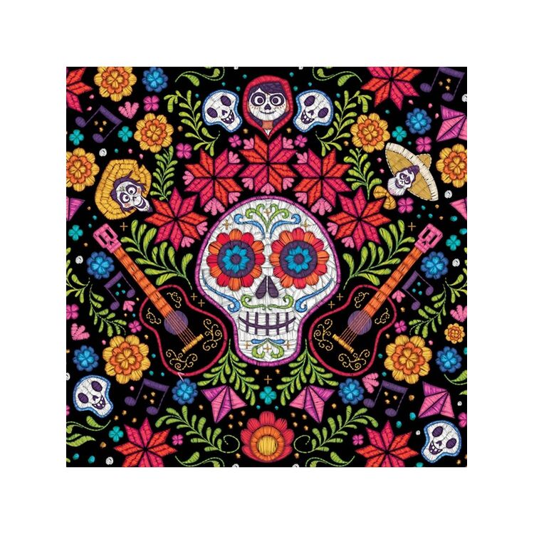 Product Disney Coco Emboidered Skull Canvas image