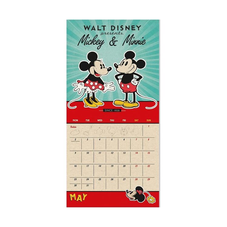 Product Ημερολόγιο Disney Mickey Mouse Square 2022 image