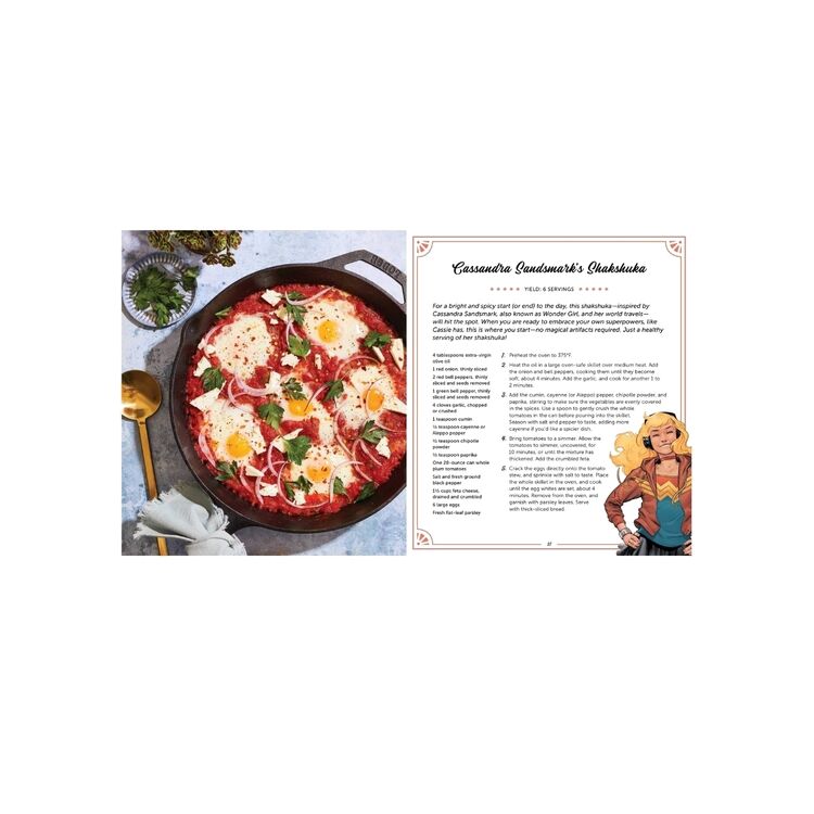 Product Wonder Woman: The Official Cookbook : 55 Recipes inspired by DC's' Iconic Super Heroine image