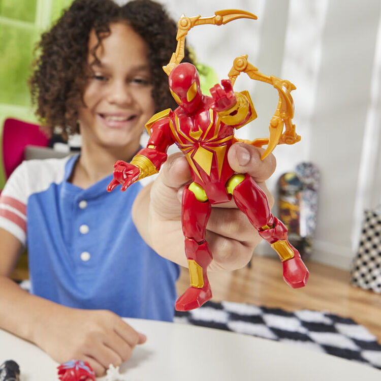 Product Hasbro Marvel Spider-Man: Mixmashers - Iron Spider Deluxe Figure (F9217) image