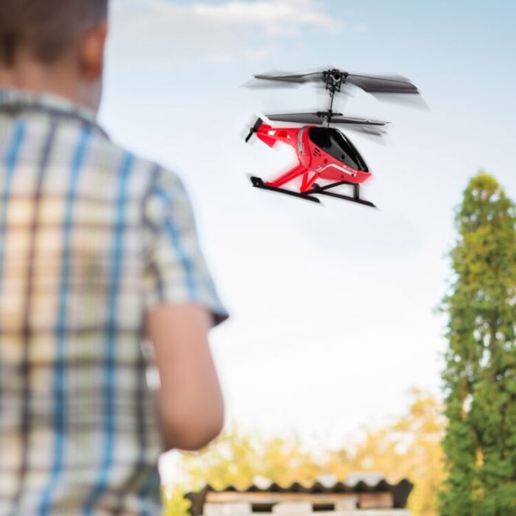 Product AS Silverlit Flybotic: Air Python Radio Control Red Helicopter (7530-84787) image
