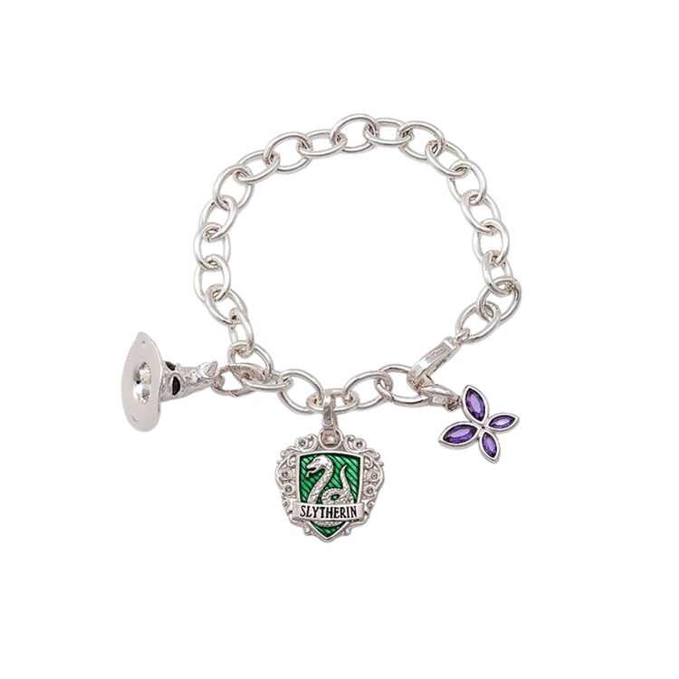 Product Harry Potter Slytherin Lumos Charm Bracelet image