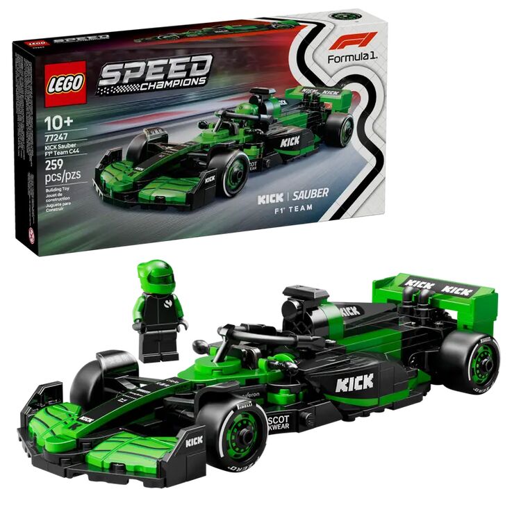 Product LEGO® Speed Champions: Αγωνιστικό Αυτοκίνητο KICK Sauber F1® Team C44 (77247) image