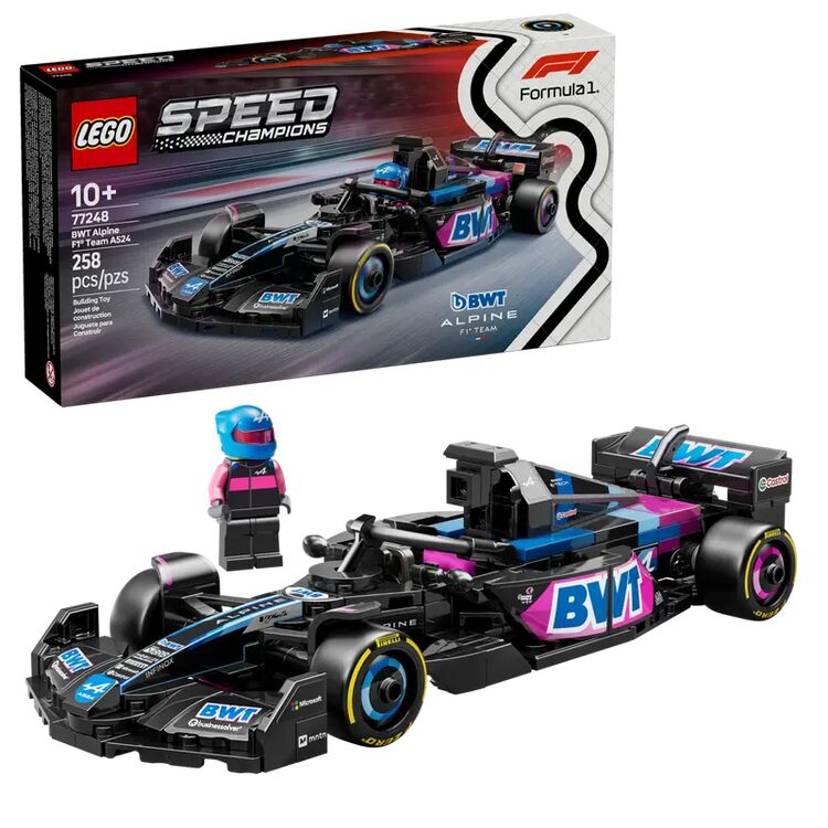 Product LEGO® Speed Champions: Αγωνιστικό Αυτοκίνητο BWT Alpine F1® Team A524 (77248) image