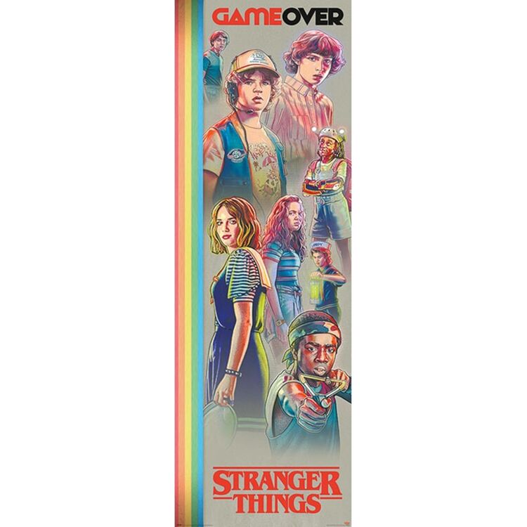 Product Stranger Things Game Over Door Poster image