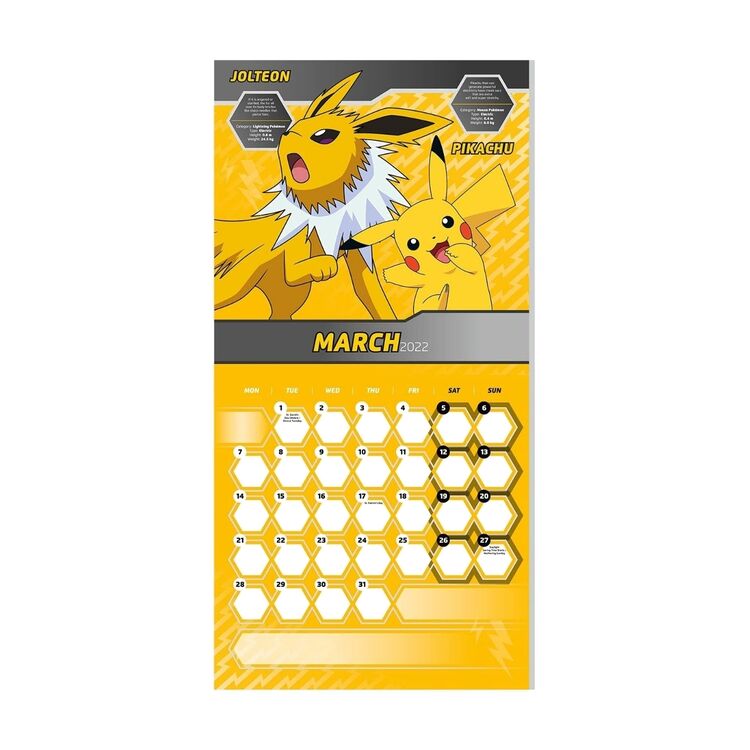 Product Ημερολόγιο Pokemon Square image