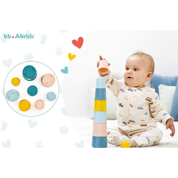 Product Παιχνίδι Στοίβαξης 7911 Abrick Nesting Pots 8 Pcs image