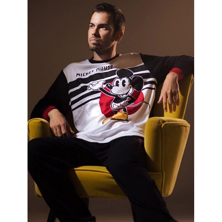 Product Mickey Mouse Stripes Pyjama Set image