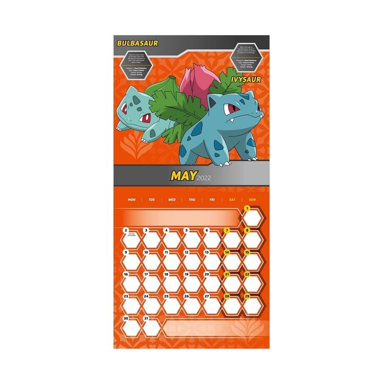Product Ημερολόγιο Pokemon Square image