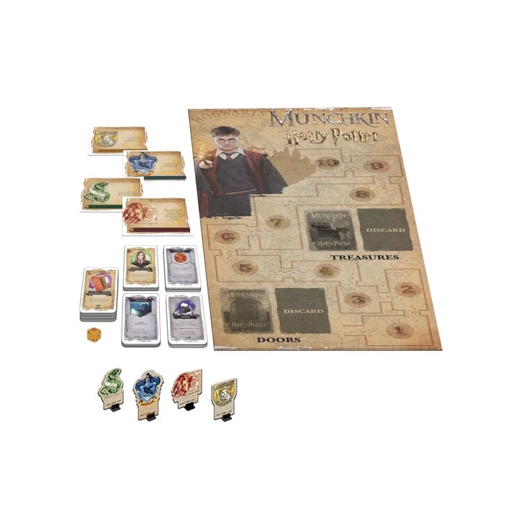 Product Επιτραπέζιο Παιχνίδι με Κάρτες Munchkin Deluxe Harry Potter image
