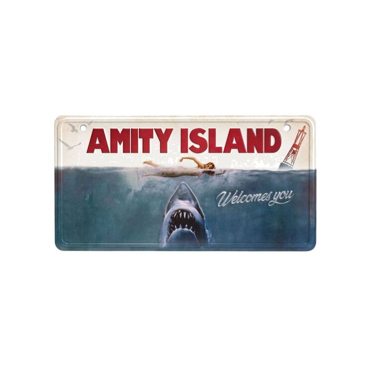 Product Jaws Metal Sign Movie Poster image