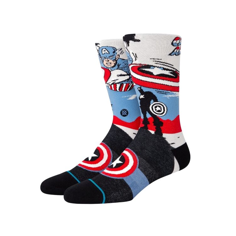 Product Stance Marvel Captain America Marquee Socks image