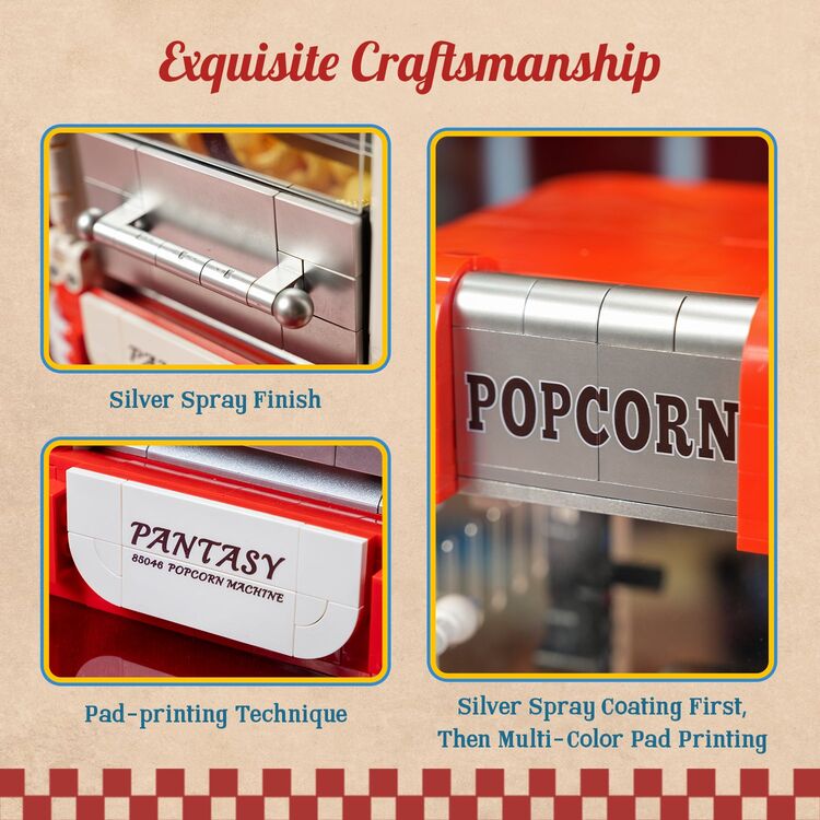 Product Pantasy Radio  Popcorn Machine Building block image