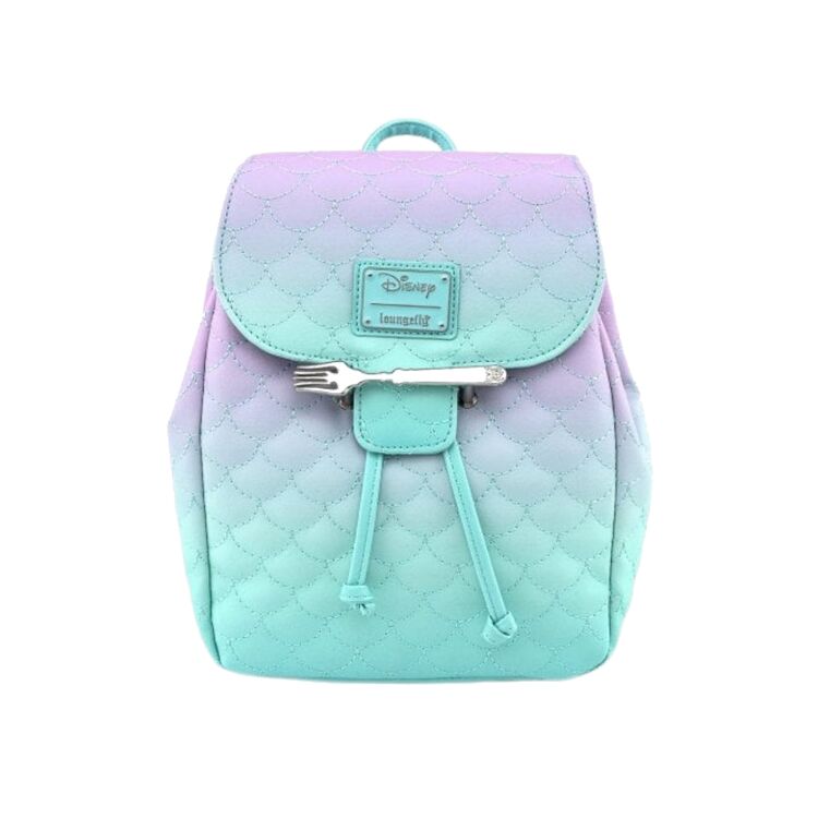 Product Loungefly Little Mermaid Ombre Scales Mini Backpack image
