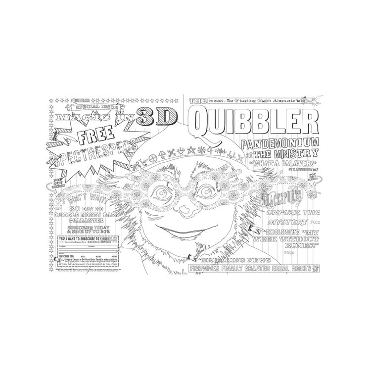 Product Harry Potter Colouring Book Celebratory Edition : The Best of Harry Potter colouring image