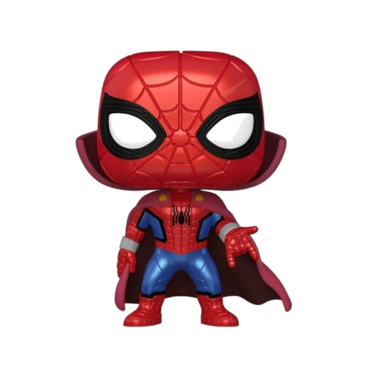 Product Funko Pop! Marvel What If Zombie Hunter Spider Man (Special Edition Metallic) image