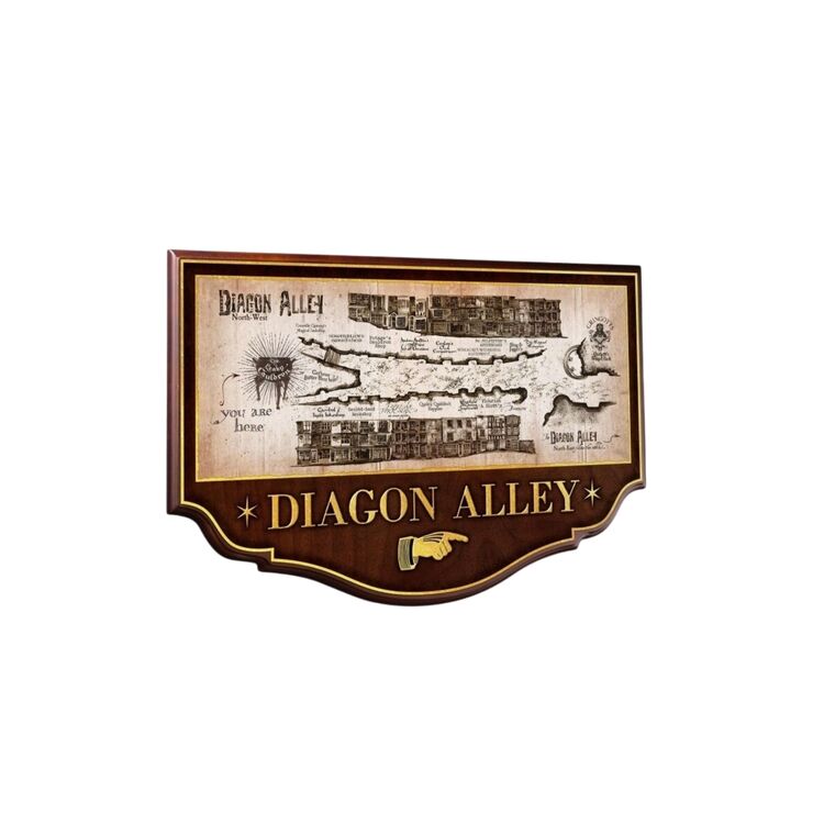 Product Harry Potter  Diagon Alley Wall Plaque image