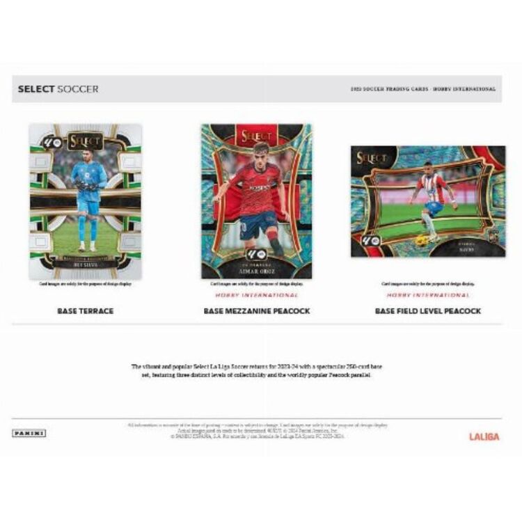 Product 2023-2024 Select La liga Soccer Hobby International Box image