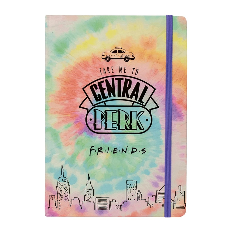 Product Friends Casebound Notebook A5 Tie Dye image