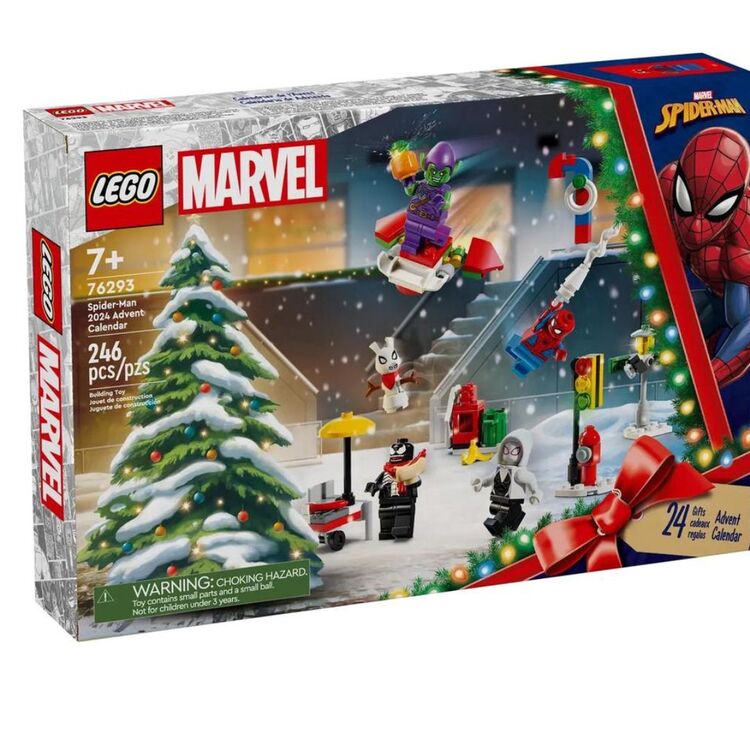 Product LEGO® Marvel Spider-Man Χριστουγεννιάτικο Ημερολόγιο 2024 (76293) image
