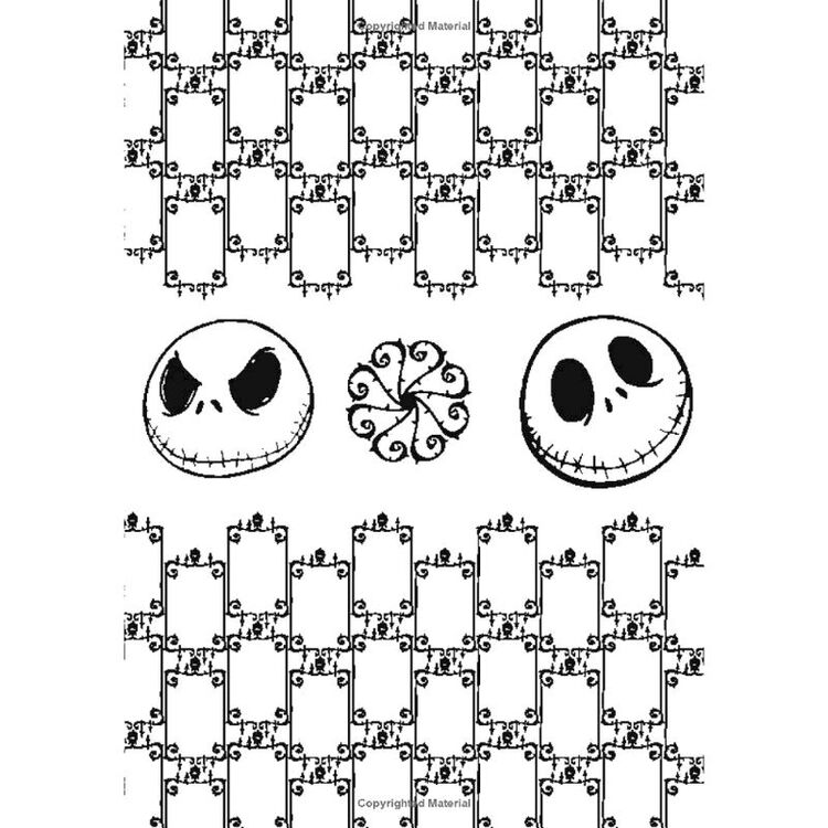 Product Art of Coloring: Tim Burton's The Nightmare Before Christmas Coloring Book image