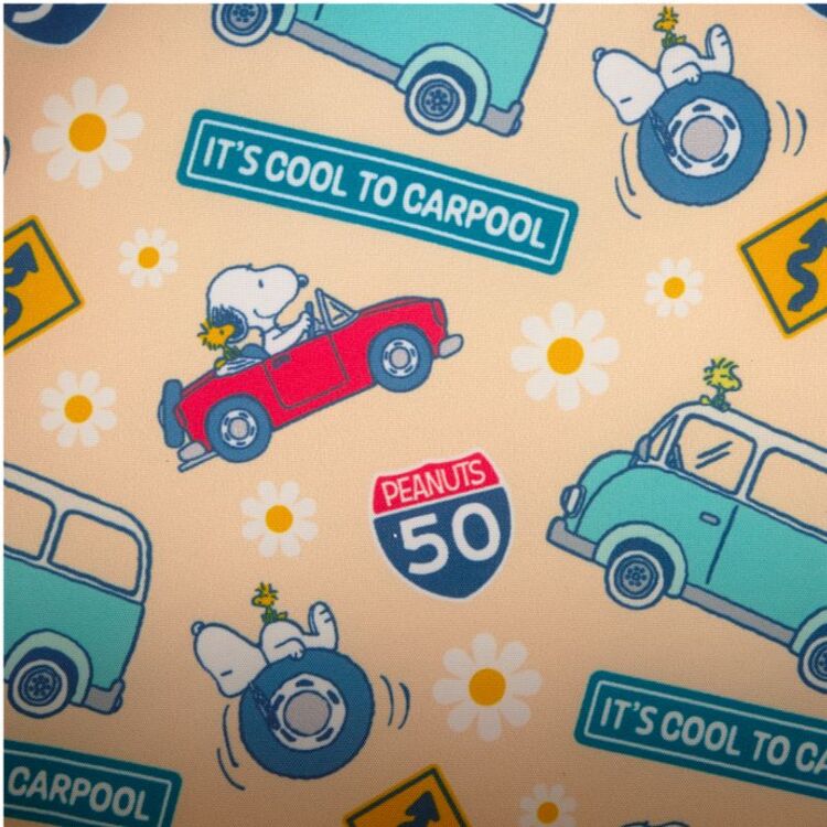 Product Loungefly Peanuts Snoopy Road Trip Mini Backpack image