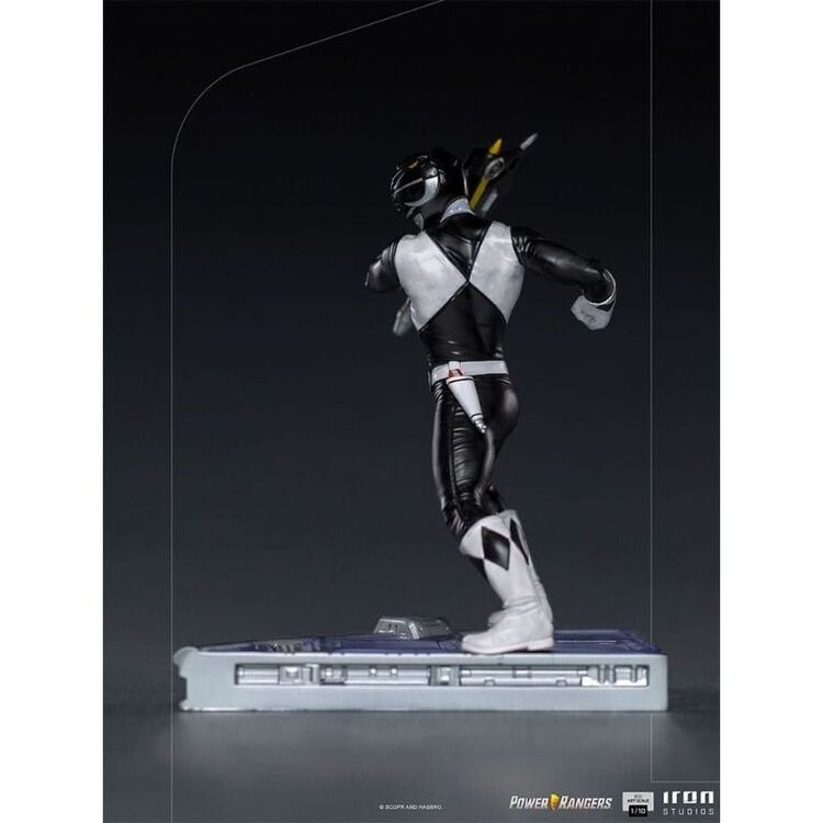 Product Iron Studios BDS: Power Rangers - Black Ranger Art Scale Statue (1/10) (POWRAN46221-10) image