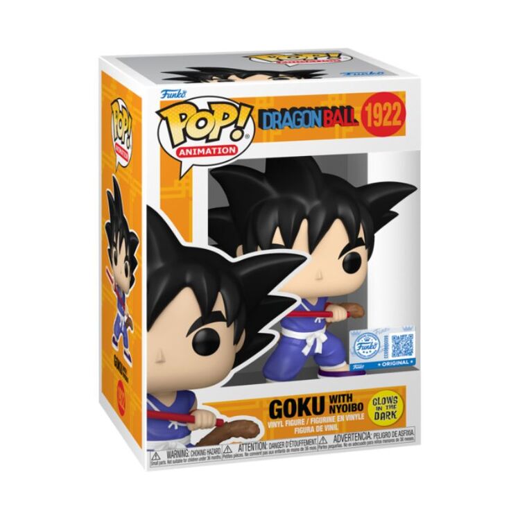 Product Funko Pop! Dragon Ball - Goku with Nyoibo Glow-in-the-Dark (Special Edition) image