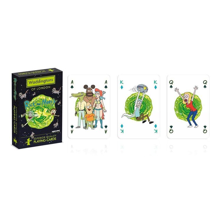 Product Τράπουλα Waddingtons Rick and Morty image