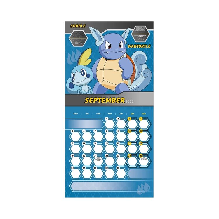 Product Ημερολόγιο Pokemon Square image