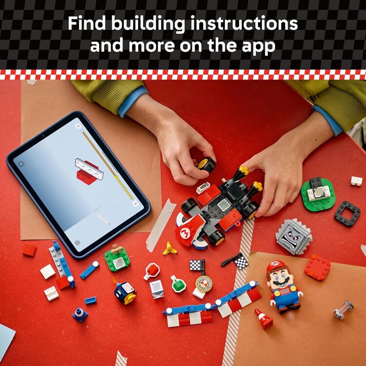 Product LEGO® Super Mario™: Mario Kart™ – Interactive LEGO® Mario™ & Standard Kart (72043) image