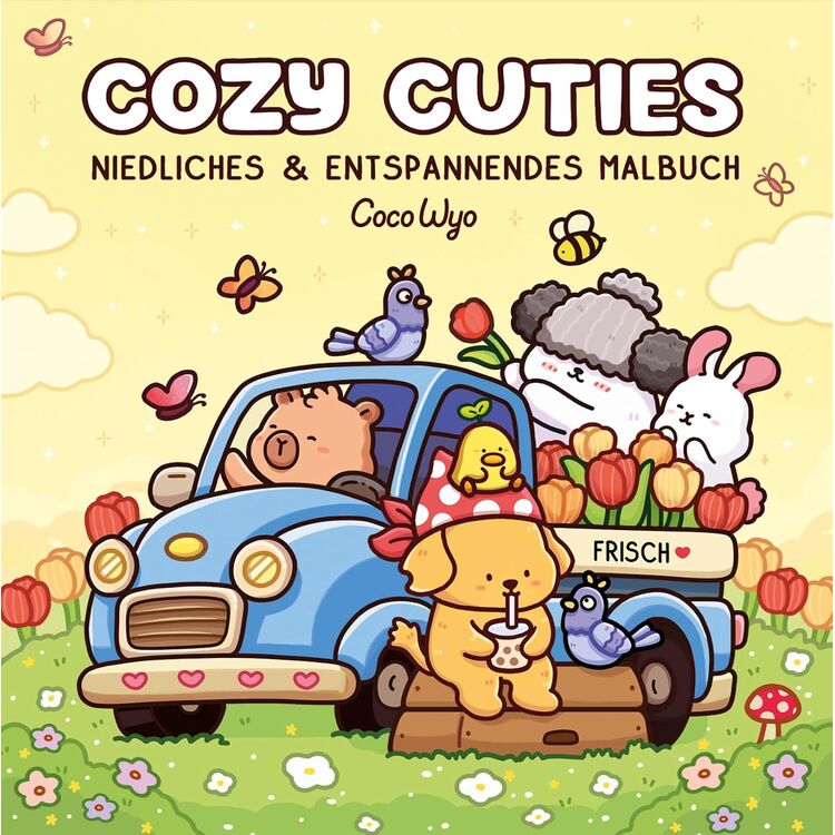 Product Βιβλίο Ζωγραφικής Coco Wyo Cozy Cuties (DE) image